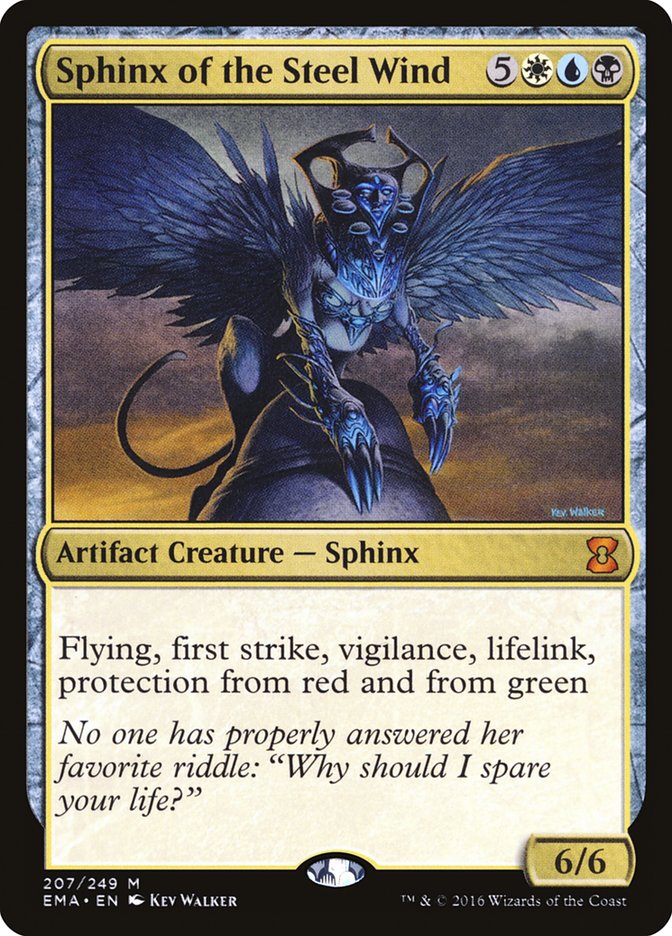 Sphinx of the Steel Wind [Eternal Masters] - Magic: The Gathering - Card Brawlers | Quebec | Canada |