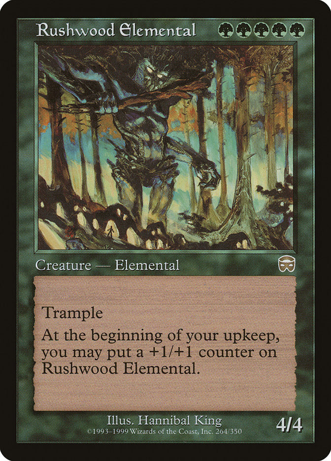 Rushwood Elemental [Mercadian Masques] - Magic: The Gathering - Card Brawlers | Quebec | Canada |