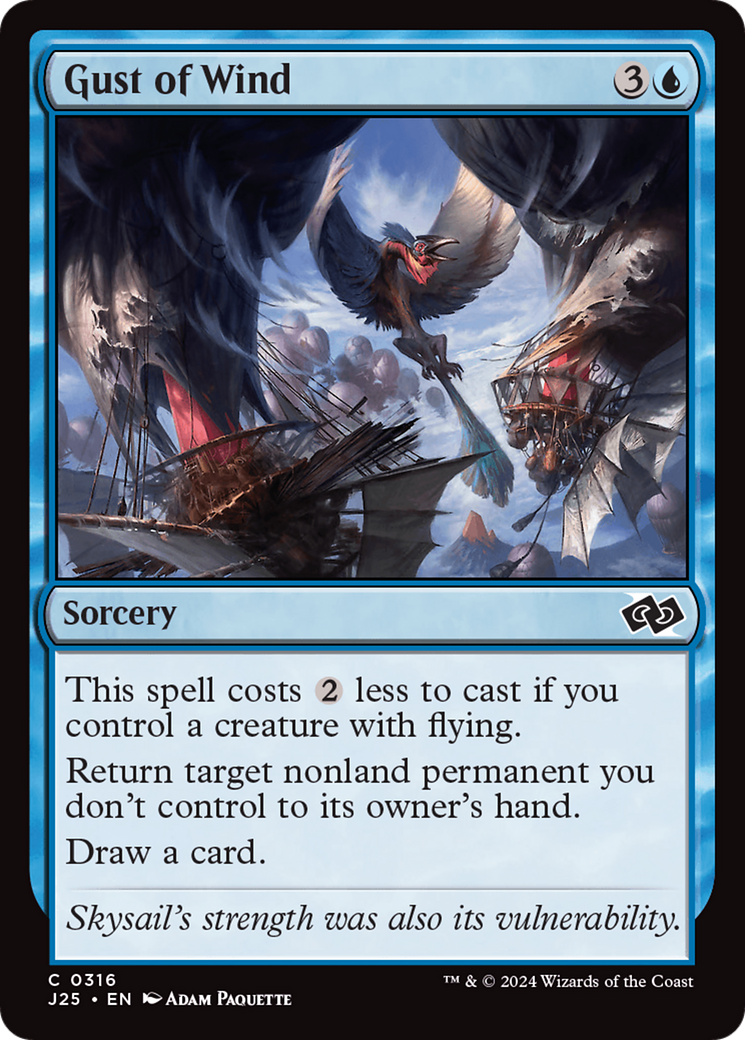 Gust of Wind [Foundations Jumpstart] - Magic: The Gathering - Card Brawlers | Quebec | Canada |