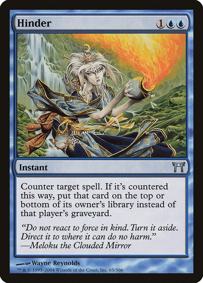 Hinder [Champions of Kamigawa] - Magic: The Gathering - Card Brawlers | Quebec | Canada |
