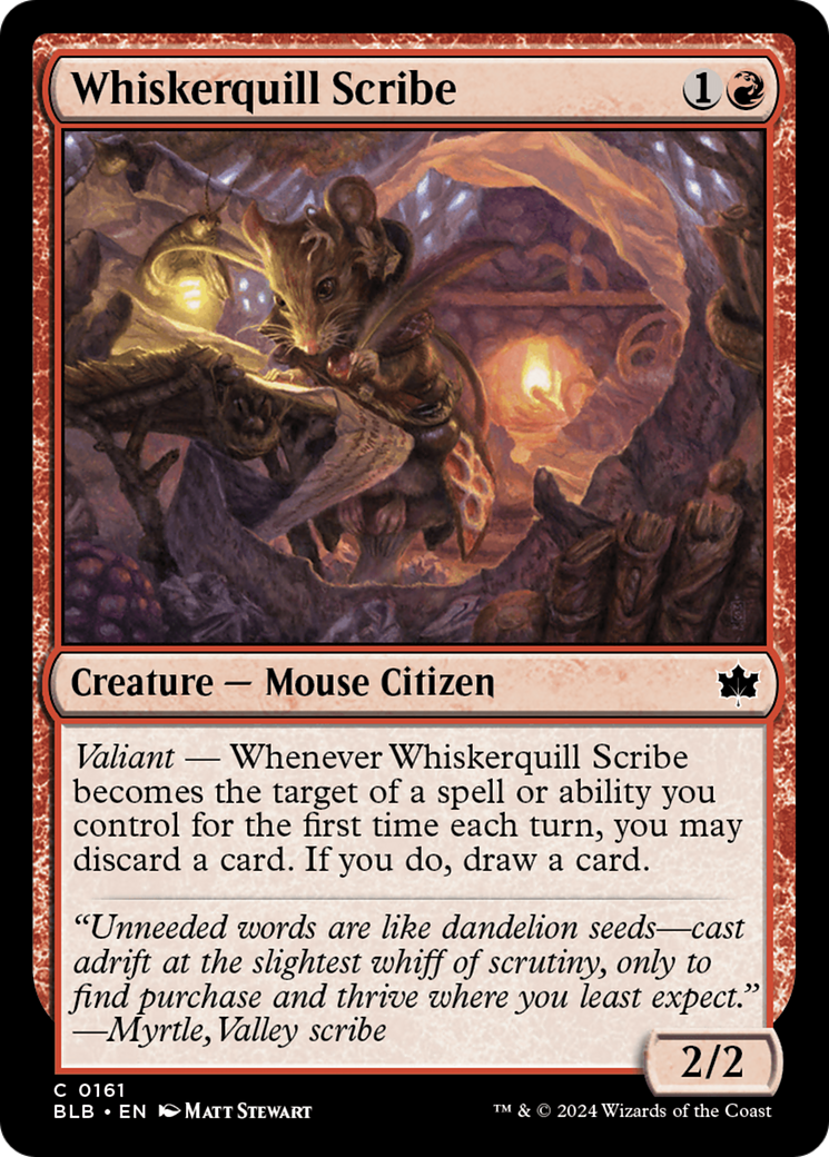 Whiskerquill Scribe [Bloomburrow] - Magic: The Gathering - Card Brawlers | Quebec | Canada |