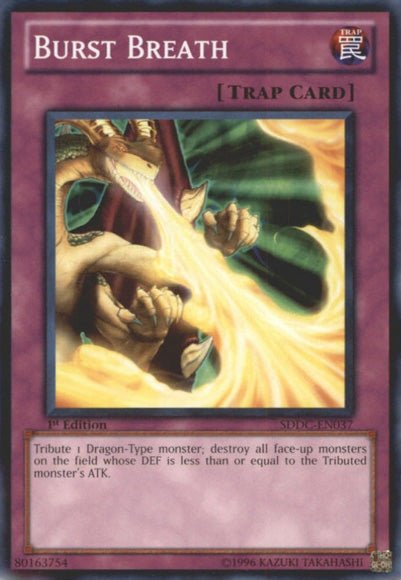 Burst Breath [SDDC-EN037] Common - Yu-Gi-Oh! - Card Brawlers | Quebec | Canada |