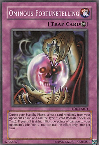Ominous Fortunetelling [LOD-EN094] Common - Yu-Gi-Oh! - Card Brawlers | Quebec | Canada |