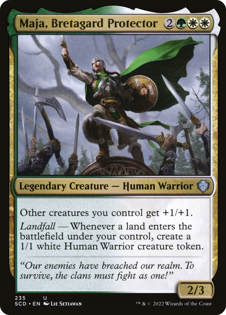 Maja, Bretagard Protector [Starter Commander Decks] - Magic: The Gathering - Card Brawlers | Quebec | Canada |