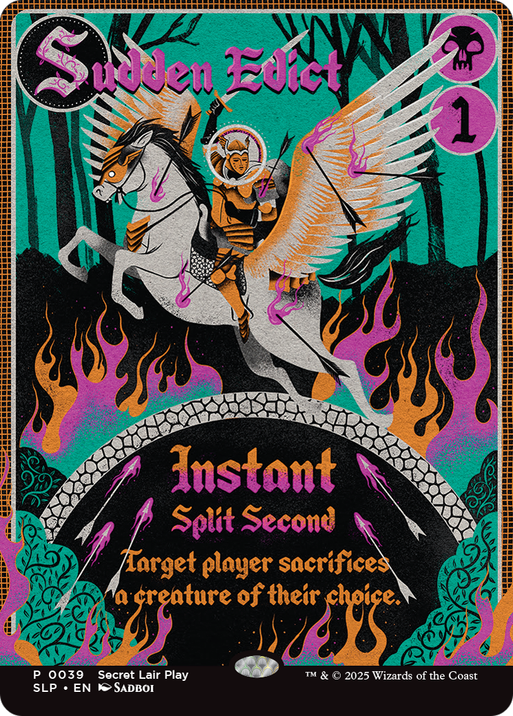 Sudden Edict [Secret Lair Showdown] - Magic: The Gathering - Card Brawlers | Quebec | Canada |