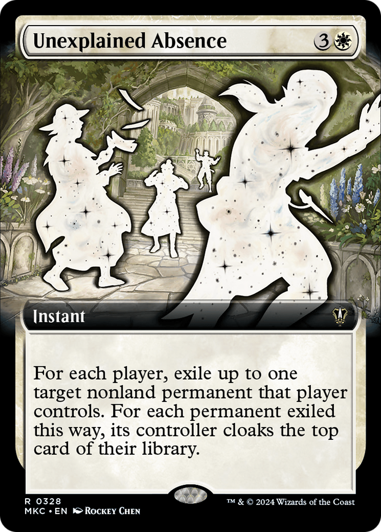 Unexplained Absence (Extended Art) [Murders at Karlov Manor Commander] - Magic: The Gathering - Card Brawlers | Quebec | Canada |