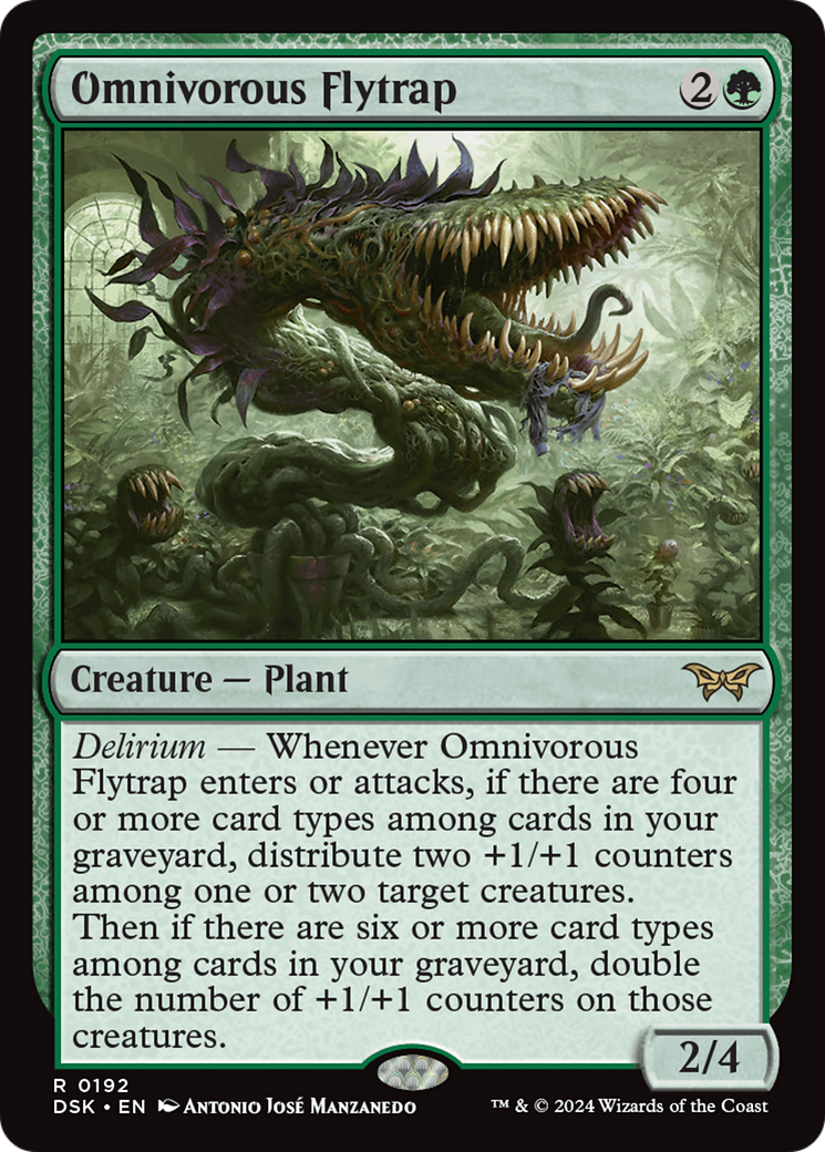 Omnivorous Flytrap [Duskmourn: House of Horror] - Magic: The Gathering - Card Brawlers | Quebec | Canada |