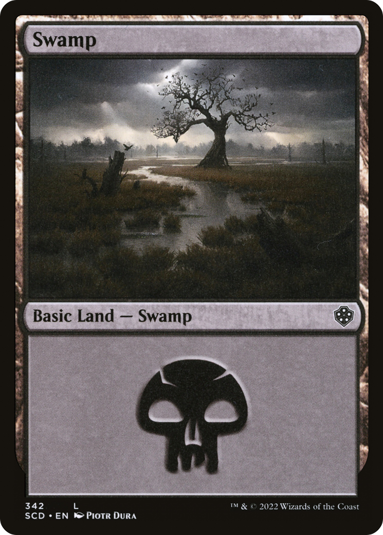 Swamp (342) [Starter Commander Decks] - Magic: The Gathering - Card Brawlers | Quebec | Canada |