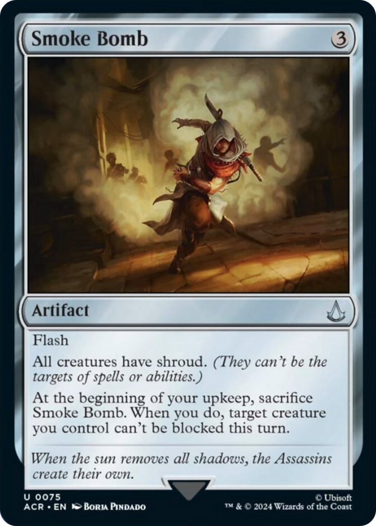 Smoke Bomb [Assassin's Creed] - Magic: The Gathering - Card Brawlers | Quebec | Canada |