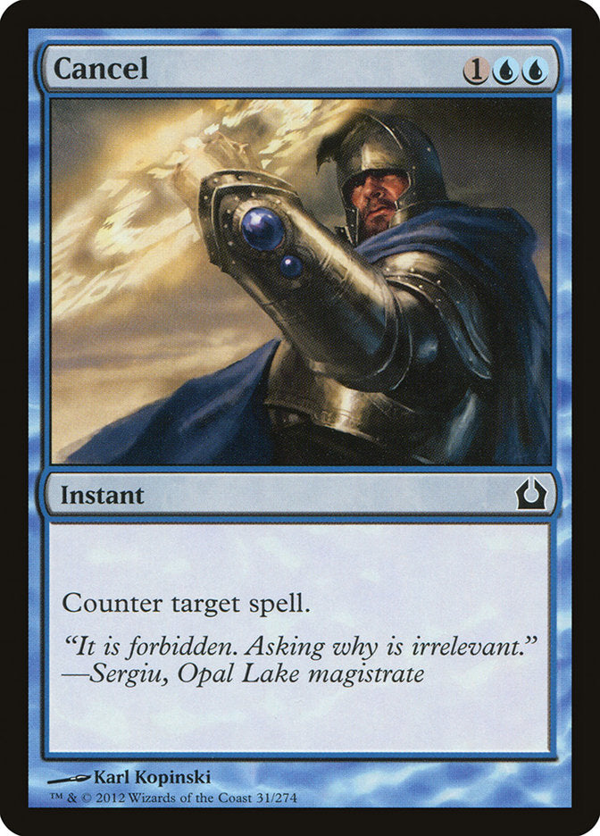 Cancel [Return to Ravnica] - Magic: The Gathering - Card Brawlers | Quebec | Canada |