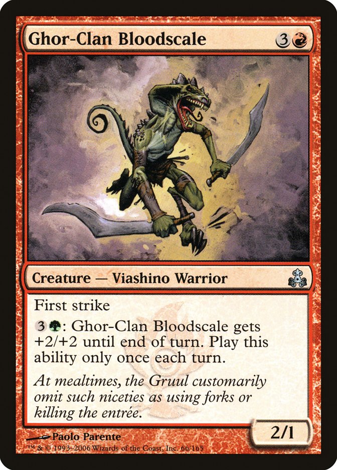 Ghor-Clan Bloodscale [Guildpact] - Magic: The Gathering - Card Brawlers | Quebec | Canada |