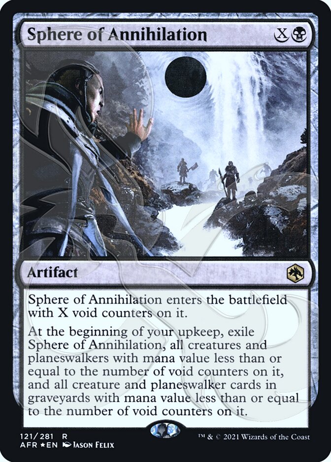 Sphere of Annihilation (Ampersand Promo) [Dungeons & Dragons: Adventures in the Forgotten Realms Promos] - Magic: The Gathering - Card Brawlers | Quebec | Canada |