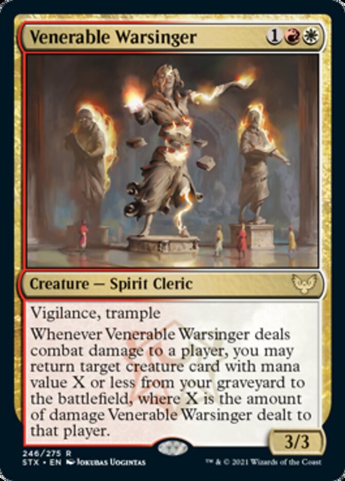 Venerable Warsinger [Strixhaven: School of Mages] - Magic: The Gathering - Card Brawlers | Quebec | Canada |