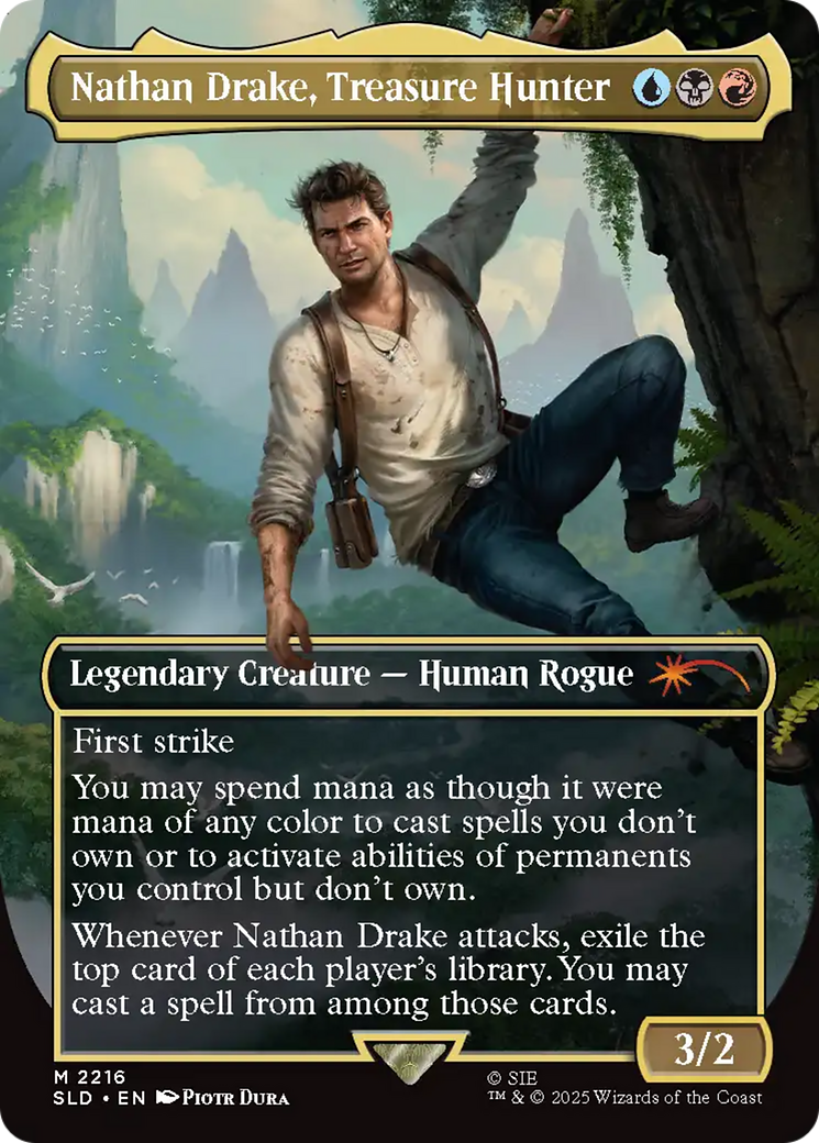 Nathan Drake, Treasure Hunter [Secret Lair Drop Series] - Magic: The Gathering - Card Brawlers | Quebec | Canada |