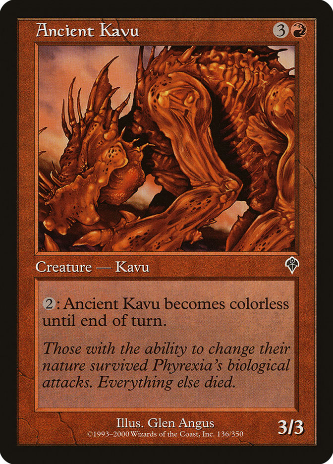 Ancient Kavu [Invasion] - Magic: The Gathering - Card Brawlers | Quebec | Canada |