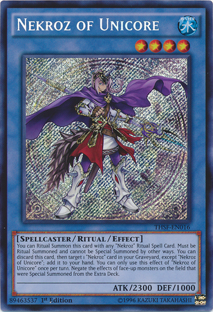 Nekroz of Unicore [THSF-EN016] Secret Rare - Yu-Gi-Oh! - Card Brawlers | Quebec | Canada |