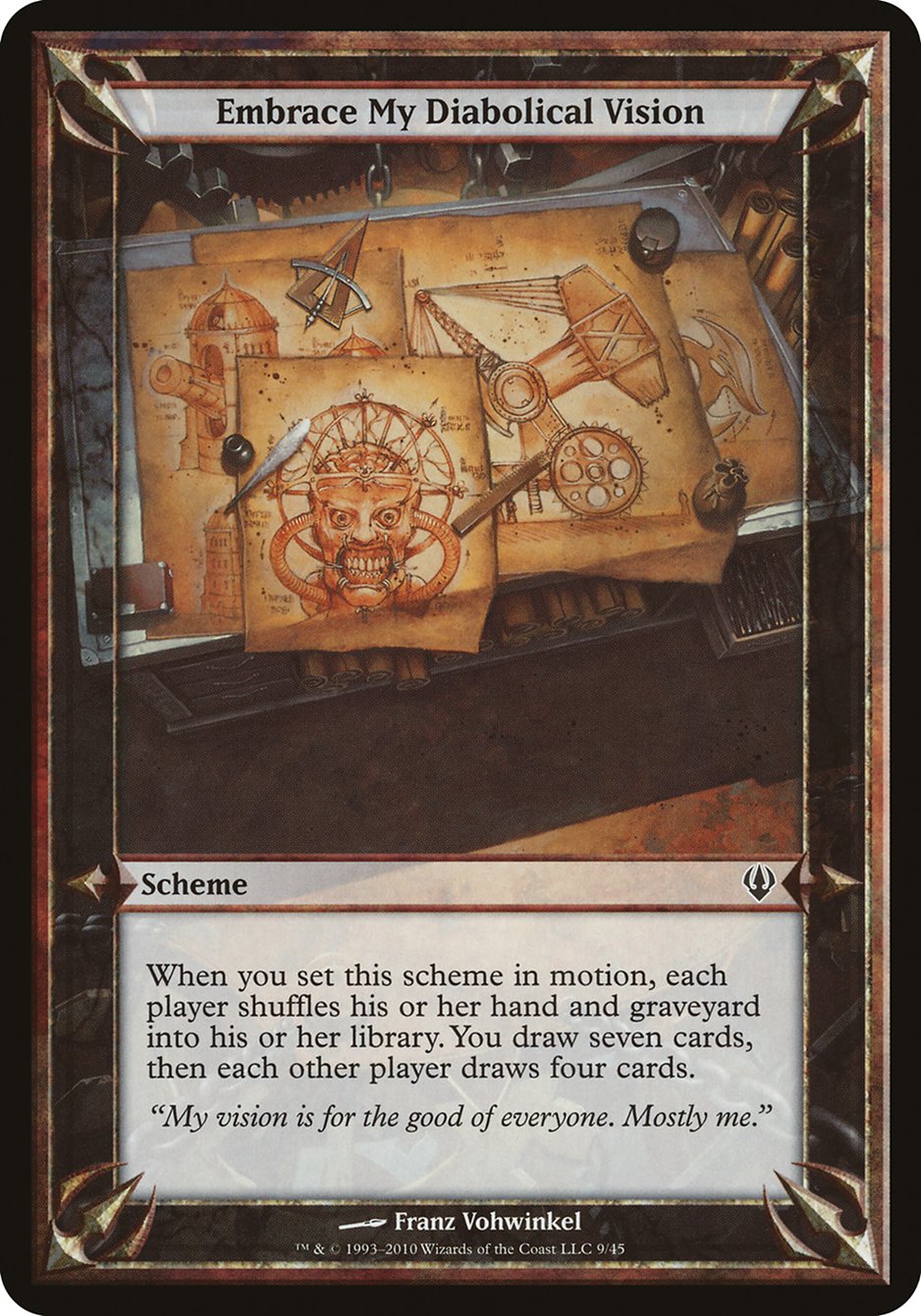 Embrace My Diabolical Vision (Schemes) [Archenemy Schemes] - Magic: The Gathering - Card Brawlers | Quebec | Canada |