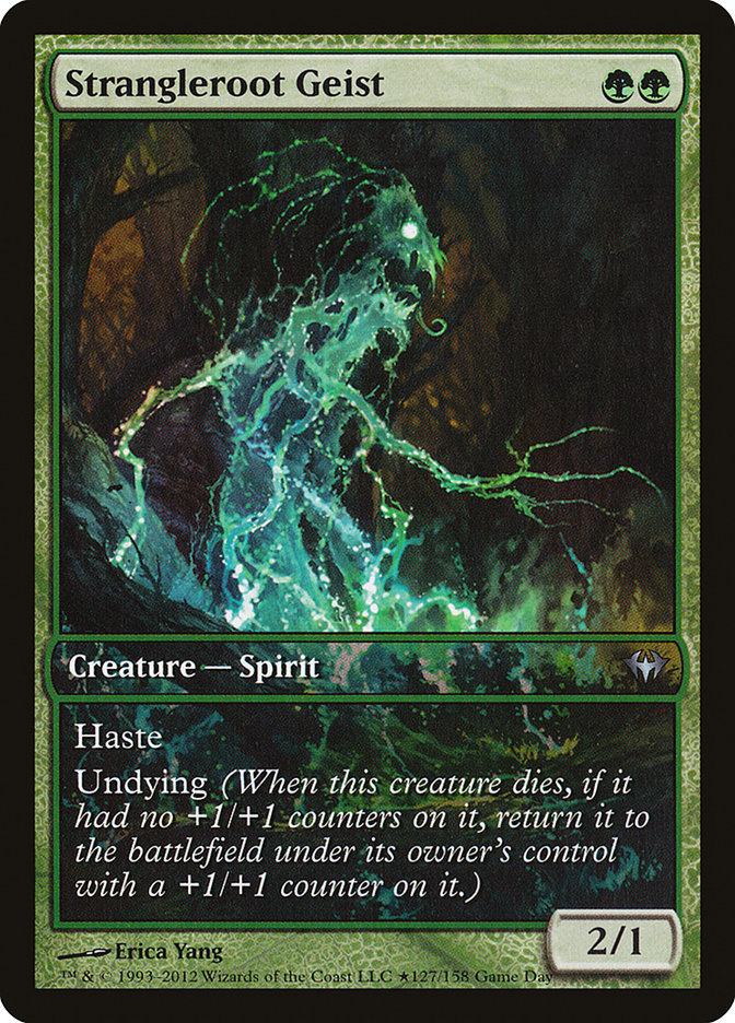 Strangleroot Geist (Game Day) [Dark Ascension Promos] - Magic: The Gathering - Card Brawlers | Quebec | Canada |
