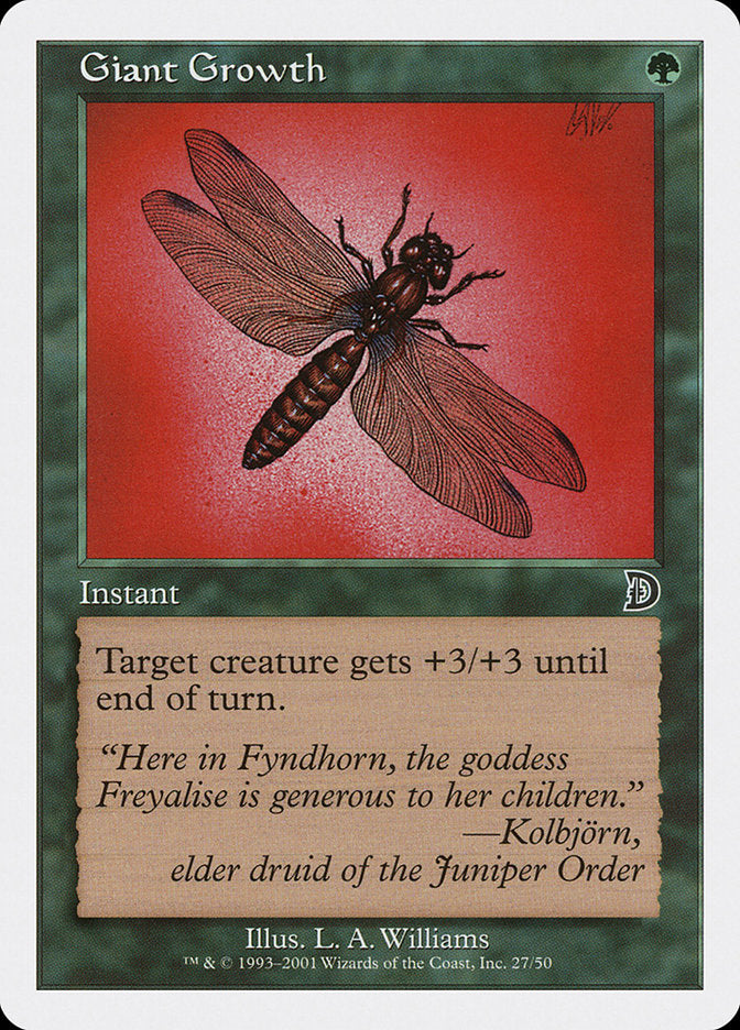 Giant Growth [Deckmasters] - Magic: The Gathering - Card Brawlers | Quebec | Canada |
