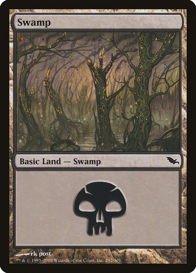Swamp (292) [Shadowmoor] - Magic: The Gathering - Card Brawlers | Quebec | Canada |