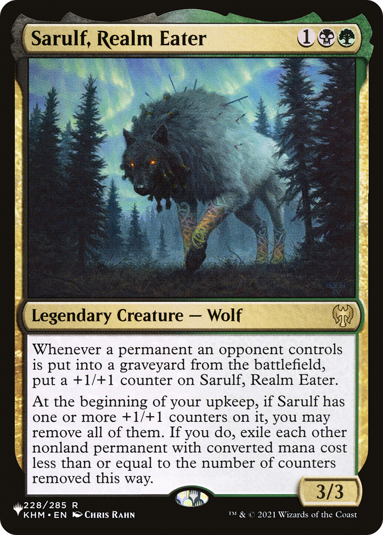 Sarulf, Realm Eater [The List] - Magic: The Gathering - Card Brawlers | Quebec | Canada |