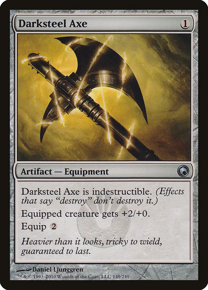 Darksteel Axe [Scars of Mirrodin] - Magic: The Gathering - Card Brawlers | Quebec | Canada |