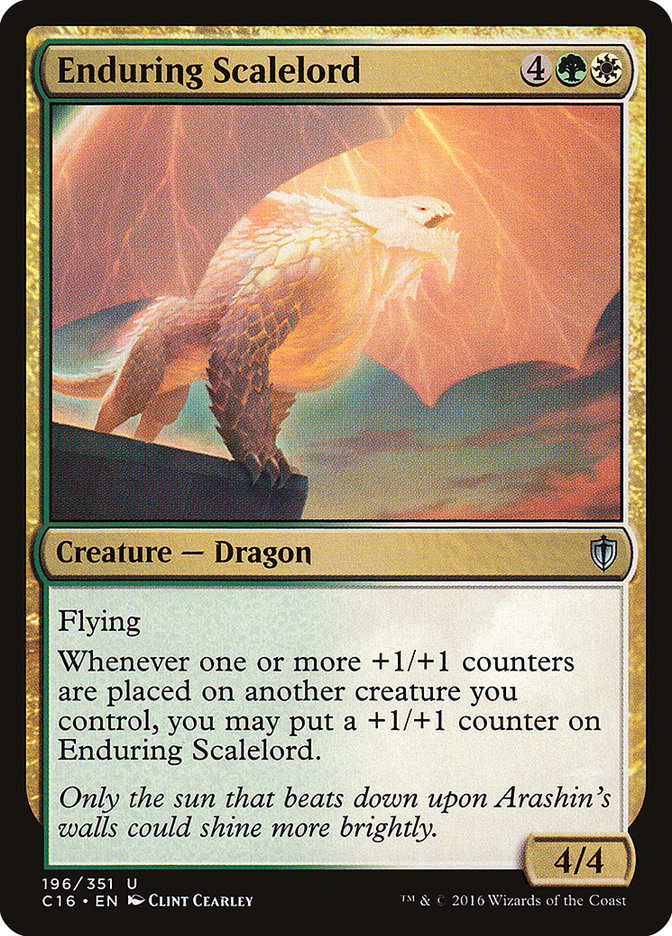 Enduring Scalelord [Commander 2016] - Magic: The Gathering - Card Brawlers | Quebec | Canada |