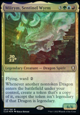 Miirym, Sentinel Wyrm [Commander Legends: Battle for Baldur's Gate Prerelease Promos] - Magic: The Gathering - Card Brawlers | Quebec | Canada |