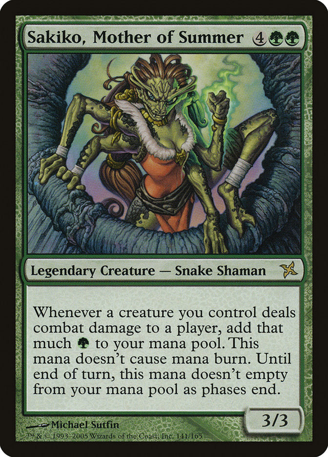 Sakiko, Mother of Summer [Betrayers of Kamigawa] - Magic: The Gathering - Card Brawlers | Quebec | Canada |