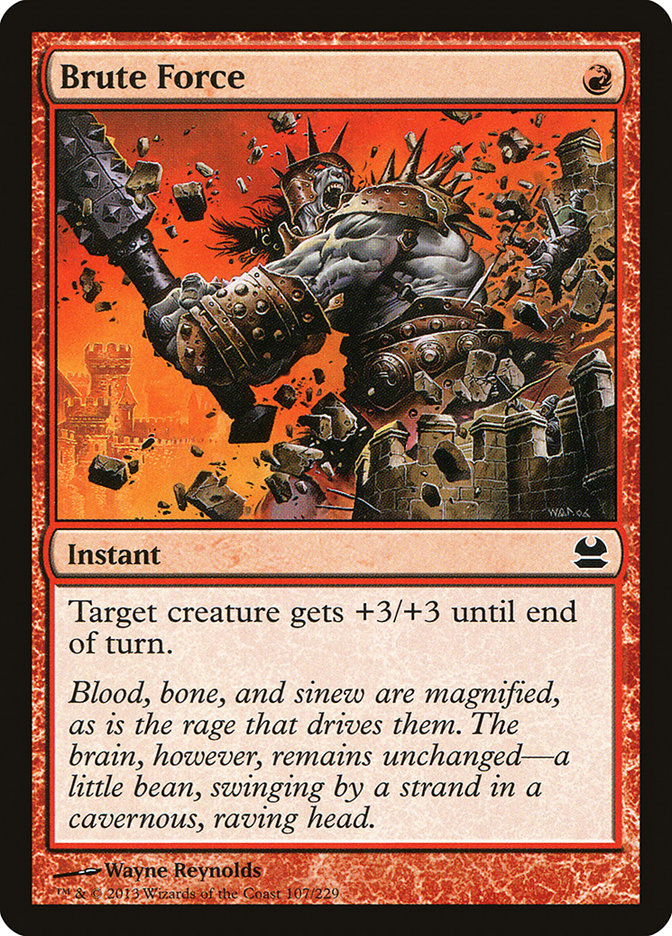 Brute Force [Modern Masters] - Magic: The Gathering - Card Brawlers | Quebec | Canada |