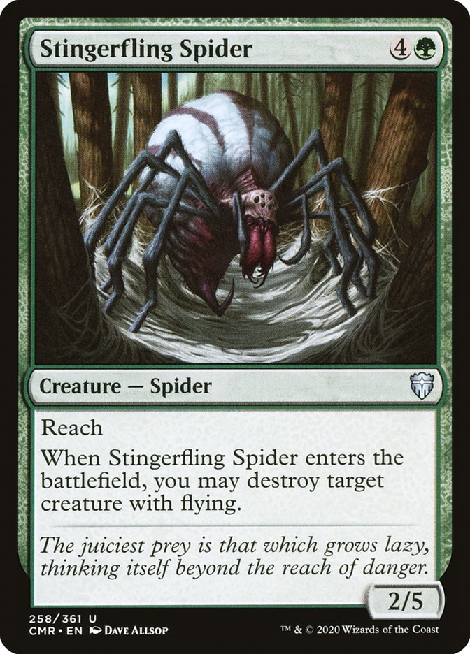 Stingerfling Spider [Commander Legends] - Magic: The Gathering - Card Brawlers | Quebec | Canada |