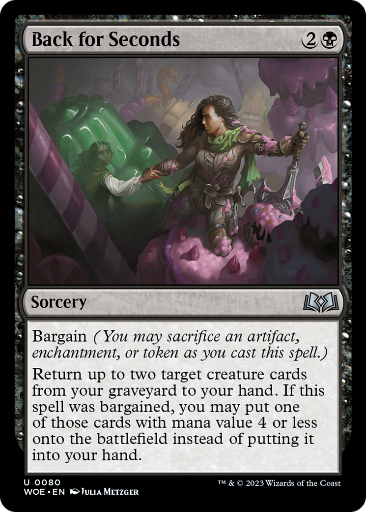 Back for Seconds [Wilds of Eldraine] - Magic: The Gathering - Card Brawlers | Quebec | Canada |