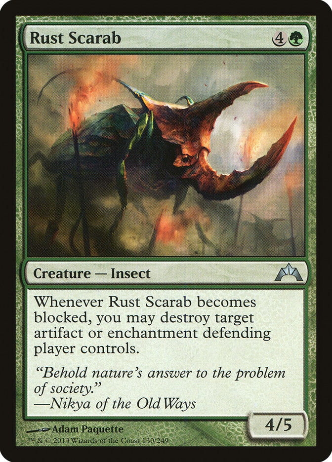 Rust Scarab [Gatecrash] - Magic: The Gathering - Card Brawlers | Quebec | Canada |