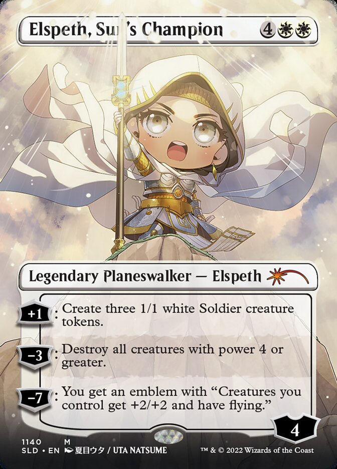 Elspeth, Sun's Champion (Borderless) (1140) [Secret Lair Drop Series] - Magic: The Gathering - Card Brawlers | Quebec | Canada |