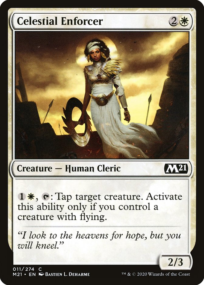Celestial Enforcer [Core Set 2021] - Magic: The Gathering - Card Brawlers | Quebec | Canada |
