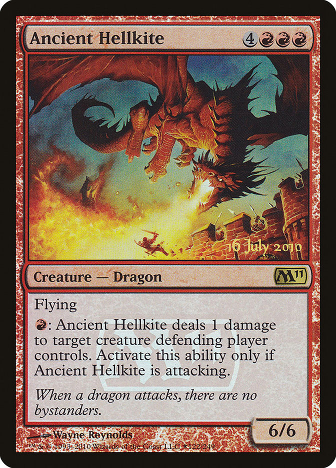 Ancient Hellkite [Magic 2011 Prerelease Promos] - Magic: The Gathering - Card Brawlers | Quebec | Canada |