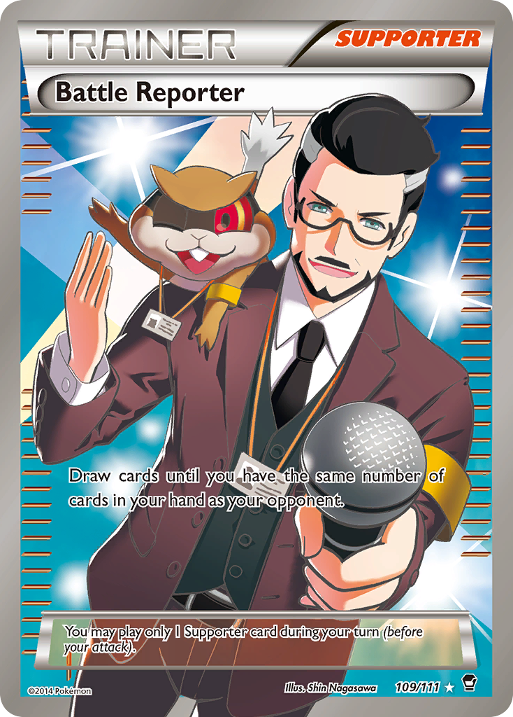 Battle Reporter (109/111) [XY: Furious Fists] - Pokémon - Card Brawlers | Quebec | Canada |
