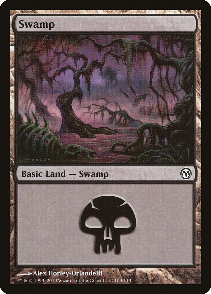 Swamp (103) [Duels of the Planeswalkers] - Magic: The Gathering - Card Brawlers | Quebec | Canada |