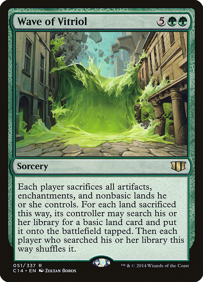 Wave of Vitriol [Commander 2014] - Magic: The Gathering - Card Brawlers | Quebec | Canada |