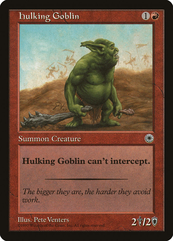 Hulking Goblin [Portal] - Magic: The Gathering - Card Brawlers | Quebec | Canada |