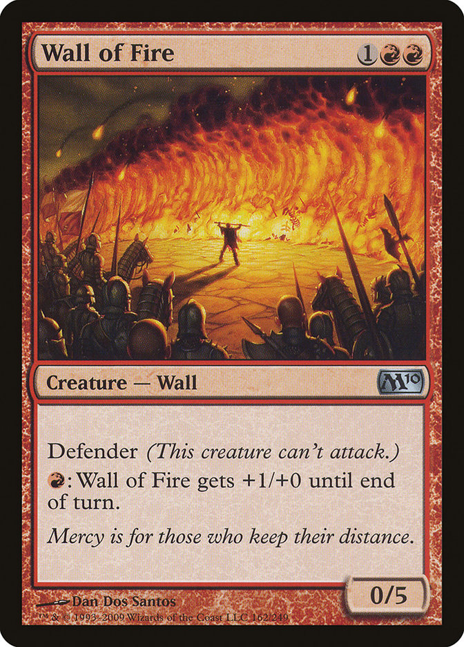 Wall of Fire [Magic 2010] - Magic: The Gathering - Card Brawlers | Quebec | Canada |