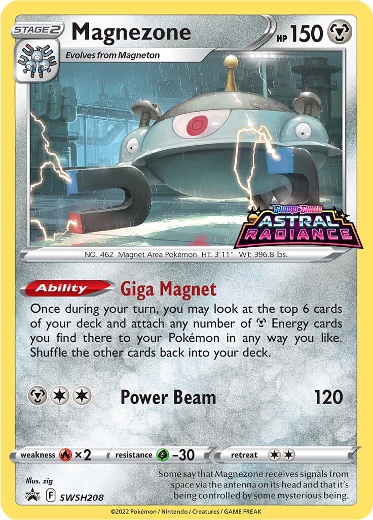 Magnezone (SWSH208) [Sword & Shield: Black Star Promos] - Pokémon - Card Brawlers | Quebec | Canada |