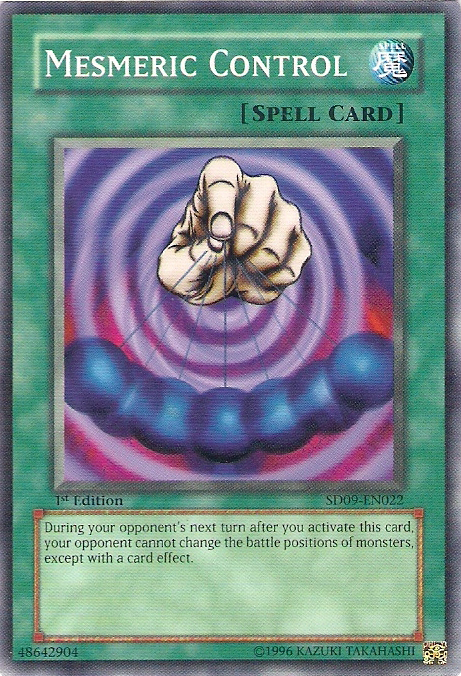Mesmeric Control [SD09-EN022] Common - Yu-Gi-Oh! - Card Brawlers | Quebec | Canada |
