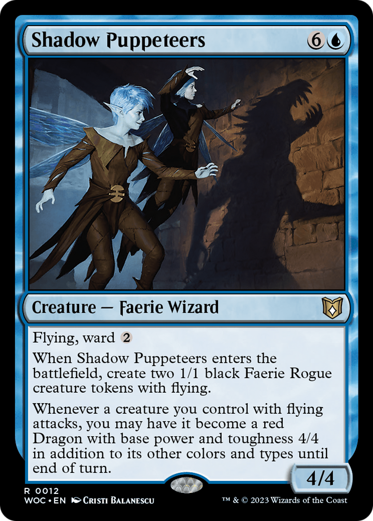 Shadow Puppeteers [Wilds of Eldraine Commander] - Magic: The Gathering - Card Brawlers | Quebec | Canada |