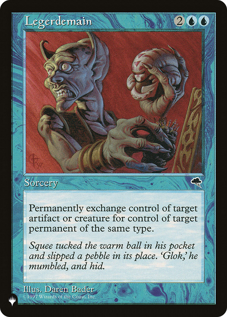 Legerdemain [The List] - Magic: The Gathering - Card Brawlers | Quebec | Canada |