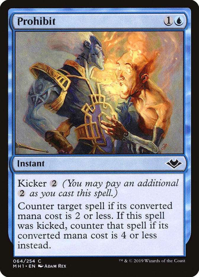 Prohibit [Modern Horizons] - Magic: The Gathering - Card Brawlers | Quebec | Canada |