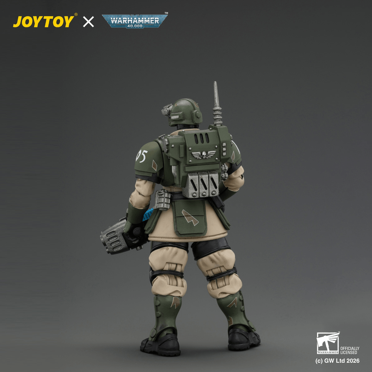 JOYTOY - Warhammer 40k - Astra Militarum - Kasrkin 4 with Plasma Gun - (PREORDER) October 30, 2026