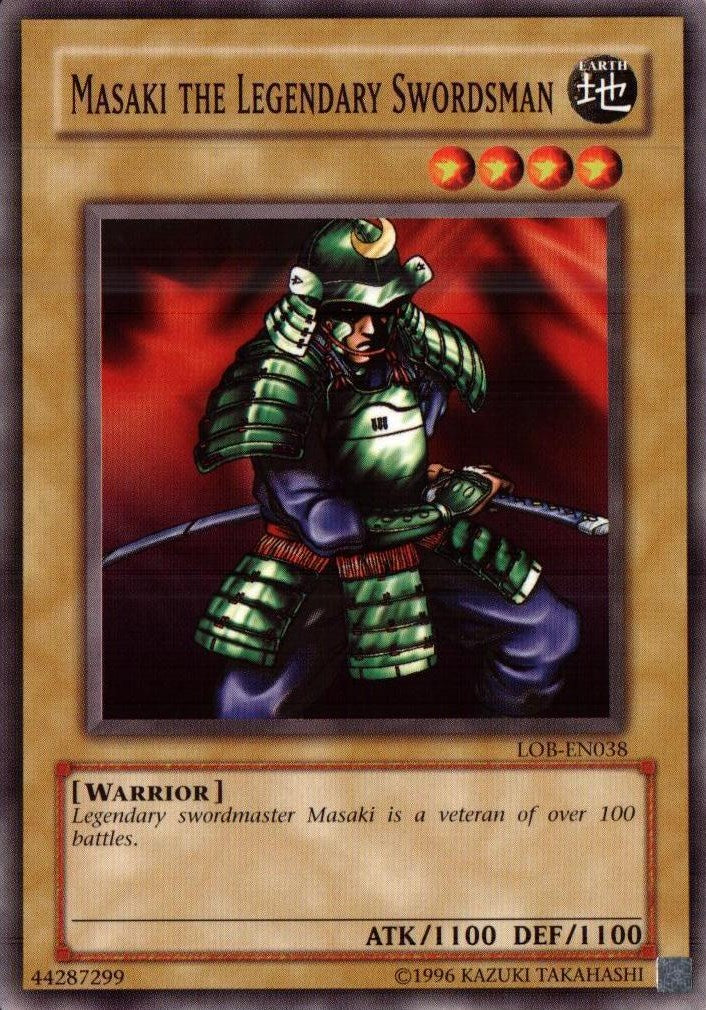 Masaki the Legendary Swordsman [LOB-EN038] Common - Yu-Gi-Oh! - Card Brawlers | Quebec | Canada |