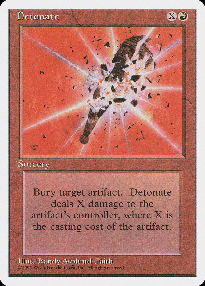 Detonate [Fourth Edition] - Magic: The Gathering - Card Brawlers | Quebec | Canada |