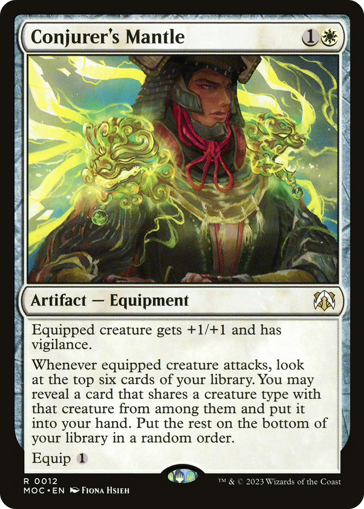 Conjurer's Mantle [March of the Machine Commander] - Magic: The Gathering - Card Brawlers | Quebec | Canada |